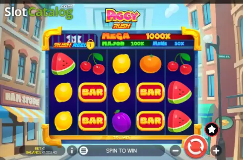 Οθόνη2. Piggy Rush Κουλοχέρης