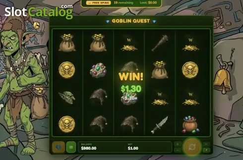Οθόνη3. Goblin Quest Κουλοχέρης