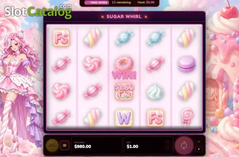 Οθόνη3. Sugar Whirl Κουλοχέρης