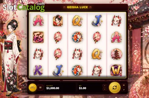 Οθόνη2. Geisha Luck Κουλοχέρης