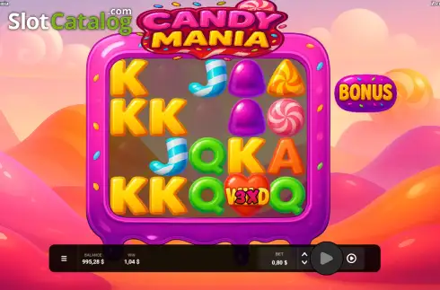 Οθόνη3. Candy Mania (Zeroedge Studios) Κουλοχέρης