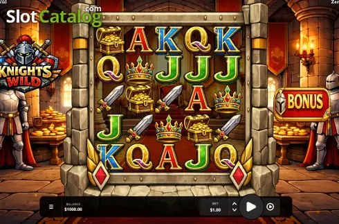 Οθόνη2. Knights Wild Κουλοχέρης