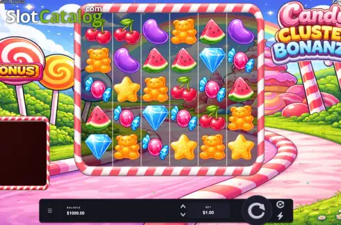 Οθόνη2. Candy Cluster Bonanza Κουλοχέρης