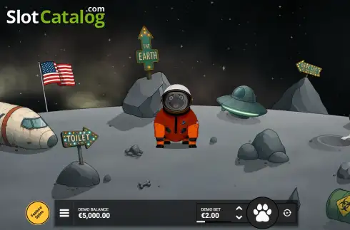 Οθόνη2. Space Fart Jump Κουλοχέρης