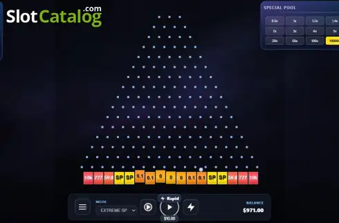 Οθόνη3. Galaxy Plinko (Zonko Labs) Κουλοχέρης 