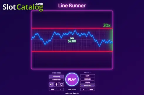 Οθόνη3. Line Runner Κουλοχέρης