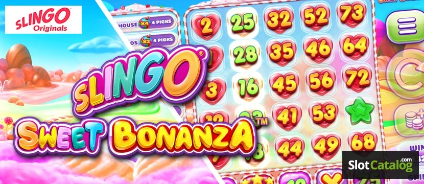 Slingo Sweet Bonanza Slingo Sweet Bonanza Logo