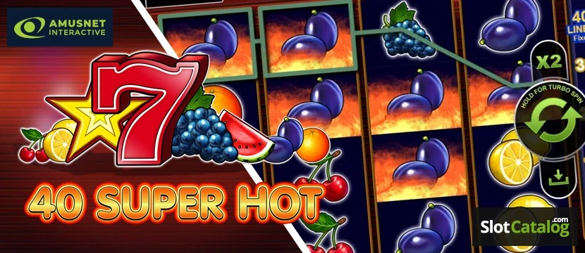 40 Super Hot Κουλοχέρη 40 Super Hot Logo