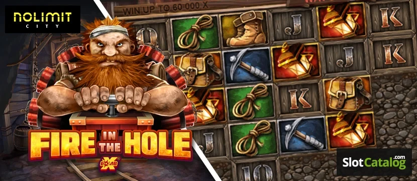 Fire in the Hole Slot από την Nolimit City
