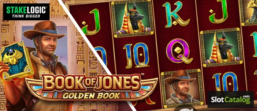 Κουλοχέρης Golden Book Book of Jones