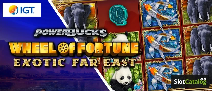 Powerbucks Wheel of Fortune Exotic Slot Άπω Ανατολή