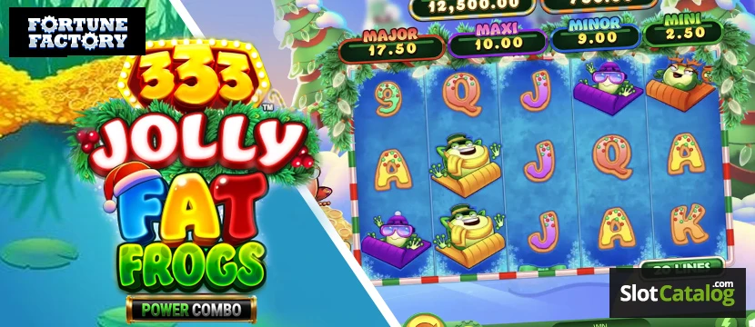 Κουλοχέρηδες 333 Jolly Fat Frogs Power Combo Slot