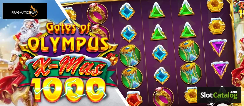 Κουλοχέρηδες Gates of Olympus Xmas 1000 Slot