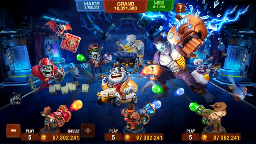Οθόνη Fortune Zombie Fortune Zombie Screen